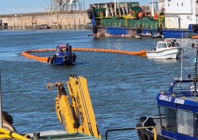 Simulacro de control de derrames junto a Unipar y Central Guillermo Brown en el marco del PLANACON