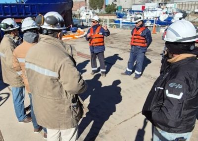 Simulacro de control de derrames junto a Unipar y Central Guillermo Brown en el marco del PLANACON