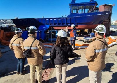 Simulacro de control de derrames junto a Unipar y Central Guillermo Brown en el marco del PLANACON