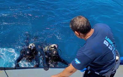 Servicio de buceo especializado para Jan De Nul Group en operaciones subacuáticas