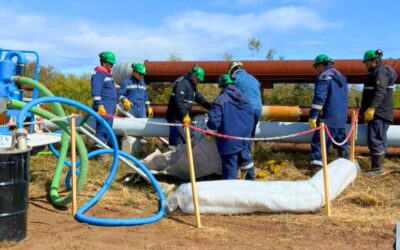 Simulacro de respuesta terrestre ante un derrame ambiental